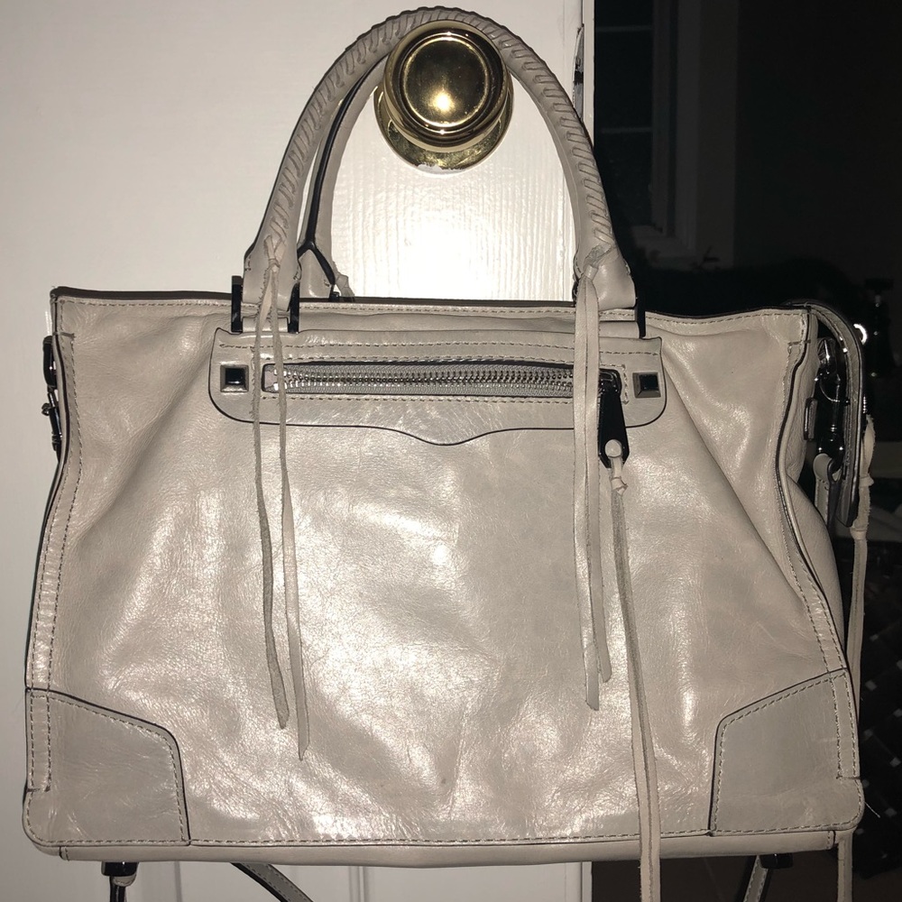 Grey Regan satchel tote